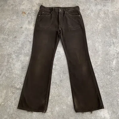 Pre-owned Levi's Size 33x30 Vintage 2004 Levis 517 Brown Flared Jeans