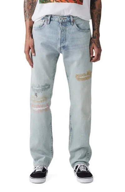 Levi's® Skateboarding™ Rip & Repair Baggy Jeans In Blue