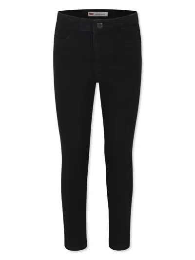 Levi's Kids' Skinny Jeans In Black