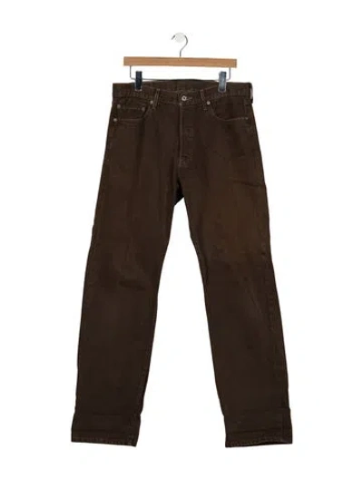 Pre-owned Levi's Skinny Jeans In Brown