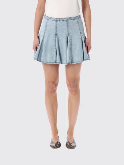 Levi's Skirt  Woman Color Denim In Blue