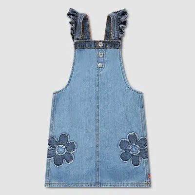 Levi's Babies' Skirtall Flower Pockets Toddler Girls 2t-4t 2t In Blue