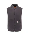 Levi's Sleeveless Denim Jacket In Blue