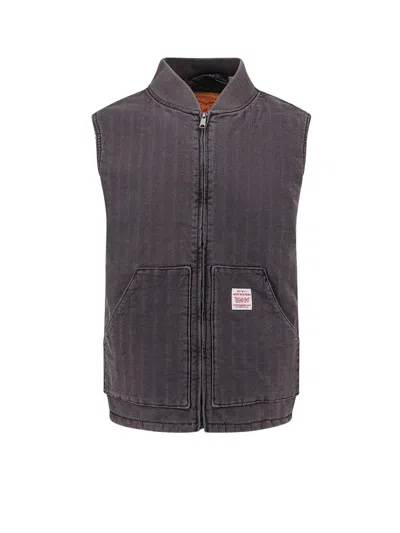 LEVI'S SLEEVELESS DENIM JACKET