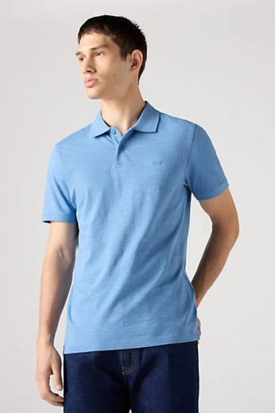 Levi's Slim Housemark Polo Shirt In Blue