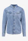 Levi's Denim Shirt In Blue