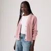 Levi's Snowflake Cardigan In Animal Print