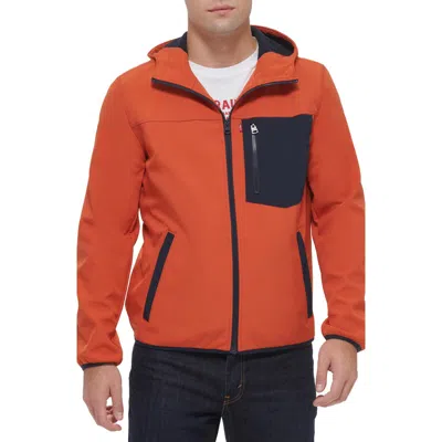 Levi's® Softshell Hoodie In Orange