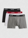 Levi's Solid Basic Boxer Briefs In Gray