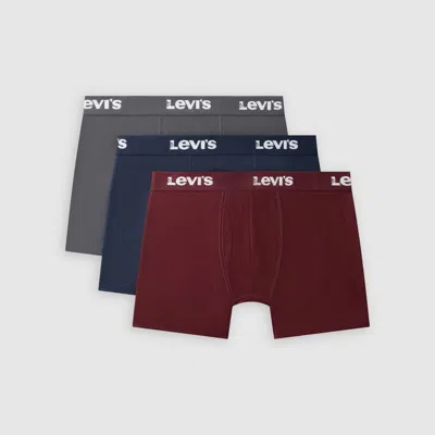 Levi's Solid Boxer Briefs In Multi-color