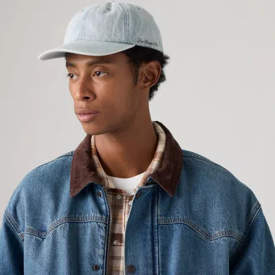 Levi's Soma Cap In Light Wash / Im Cold In Here Hat