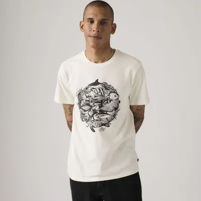 Levi's Standard Fit Classic Graphic T-shirt In White