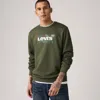 Levi's Standard Graphic Crewneck Sweatshirt In Green