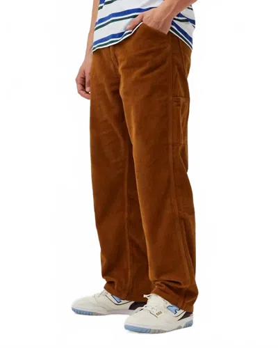 Levi's Stay Loose Carpenter Pants In Dark Ginger In Brown