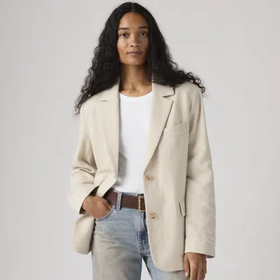 Levi's Stella Relaxed Blazer In Neutral