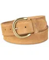 Levi's Stitched Edge Casual Belt In Brown