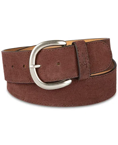 Levi's Stitched Edge Casual Belt In Brown