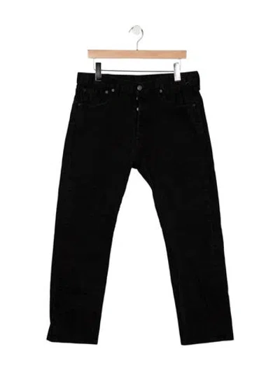 Pre-owned Levi's Straight-leg Jeans In Black