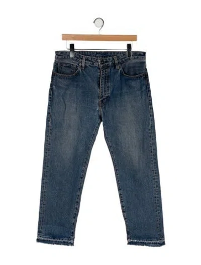 Pre-owned Levi's Straight-leg Jeans In Blue