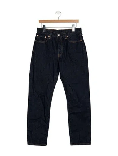 Pre-owned Levi's Straight-leg Jeans In Blue