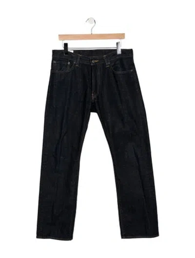 Pre-owned Levi's Straight-leg Jeans In Blue