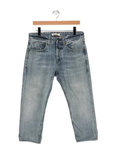 Pre-owned Levi's Straight-leg Jeans In Blue