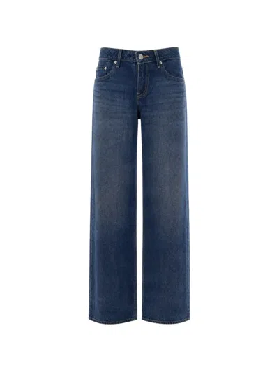 Levi's Worn-in Medium Indigo Jeans For Women In Blue