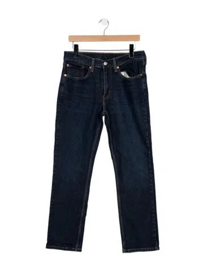 Pre-owned Levi's Straight-leg Jeans In Blue