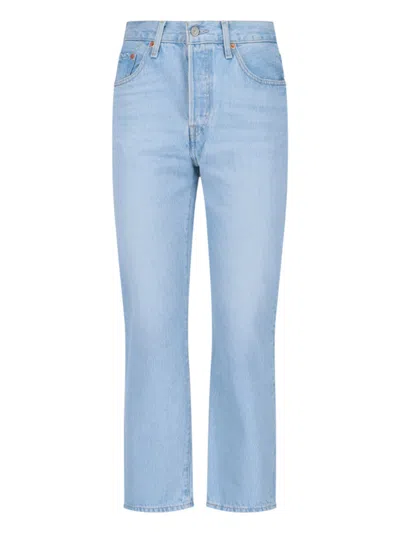 Levi's Strauss '501®' Jeans In Light Blue