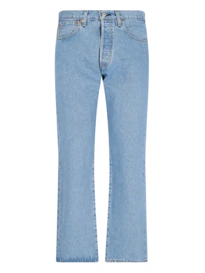 Levi's Strauss '501' Jeans In Light Blue