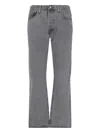 Levi's Strauss "501® Original" Straight Jeans In Gray