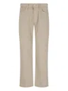 Levi's Strauss "501" Straight Jeans In Beige
