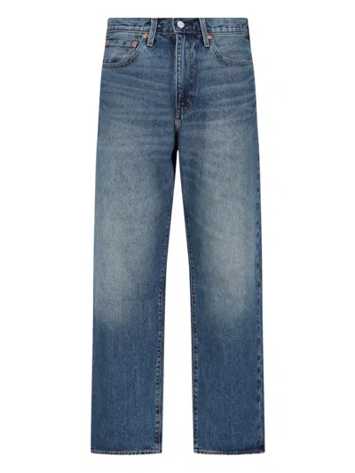 Levi's Strauss "568" Straight Jeans In Blue