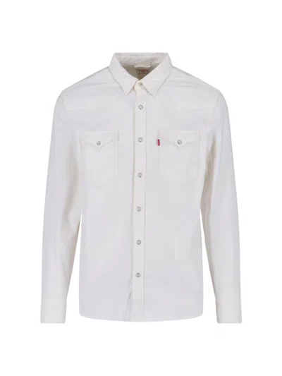 Levi's Strauss 'barstow Western Standard' Shirt In White