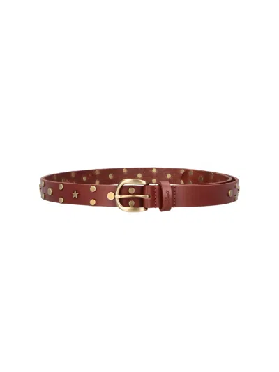 Levi's Strauss Belt "constellation" In Brown
