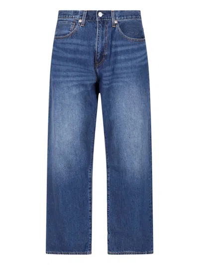 Levi's Strauss Blue Marker Loose Cotton Straight-leg Jeans