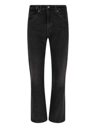 Levi's Strauss Jeans "twisted Slim Kick" In Black