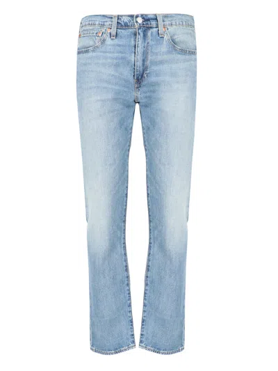 Levi's Strauss Men's Denim Jeans In Stretch Cotton Blend In Blue