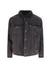 Levi's Strauss 'sherpa' Jacket In Black