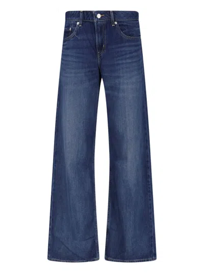 Levi's Strauss Wide Jeans "low Loose" In Blue
