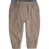Levi's® Stretch Twill Joggers In Brown