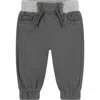 Levi's® Babies'  Stretch Twill Joggers In Gray