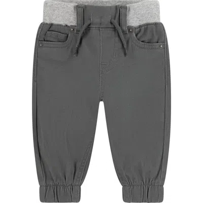Levi's® Babies'  Stretch Twill Joggers In Gray