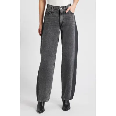 Levi's® Stripe Baggy Dad Jeans In Black