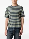 Levi's Striped Knitted T-shirt In Multi