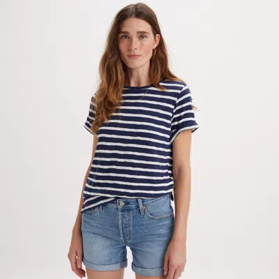 Levi's Striped Margot Short Sleeve T-shirt In Multi