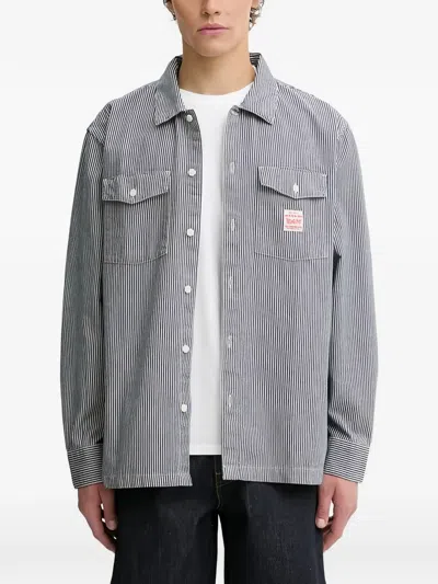 Levi's Striped Pocket Shirt In Multi