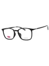 Levi's Levis Stylish Rectangular Eyeglasses For All Occasions In Black