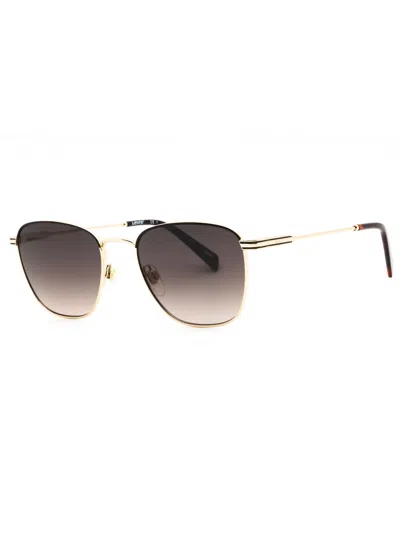 Levi's Levis Stylish Rectangular Women's Sunglasses In Gold