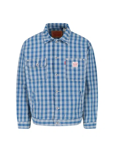 Levi's Sunrise Trucker Jacket In Blue